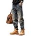 Jeans Men's Spring New Trendy Brand American Washed Straight Tube Loose Casual Long Style_mkmklike.com