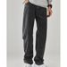 Men's Jeans Casual Loose Straight Pants Men's And Women's Couples Pants_mkmklike.com