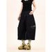 2025 American Retro Splicing Pocket Scimitar Jeans Men's And Women's Trend Hip-hop Loose Wide-leg Tooling Cropped Pants_mkmklike.com