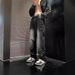 American Retro Star Jeans For Men And Women Korean Version Ins Mid-Waist Slimming Frayed Edge Embroidered Straight_mkmklike.com