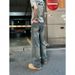 Nordmann Men's Jeans 2025 New Guangzhou Xintang Town Vintage Washed Casual Spring Autumn Straight Loose Trendy Brand Pants_mkmklike.com