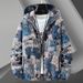 European Station Plus Size Fat Man Spri And Autumn Thin Casual Men's Jacket Hooded Large Version Sun Protection_mkmklike.com