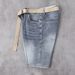 Men's Stretch Denim Shorts - Summer Lightweight Casual Elastic Waist Comfortable Mid-Length Shorts For Teen Boys_mkmklike.com