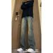 Pendant Straight Yellow Mud American Vibe Pants Retro Blue Jeans Men's Spring Tall Micro-flared Pants_mkmklike.com