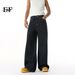 EF JEANS | 2025 Spring New American Simple Blue Pendant Wide Leg Pants Loose Denim Floor Pants_mkmklike.com