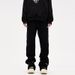 Nordmann European And American High Street Vibe Style Black Jeans For Men, Designer Long , Trendy Loose Straight-Leg Casual_mkmklike.com