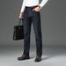 Men's Jeans Men's Loose Straight Elastic Spring And Autumn Thick Trousers_mkmklike.com