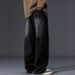 Men's Clothing 3D Cut US Map Jeans Men's Hot Selling Trendy Loose Straight Leg Wide Leg Jeans_mkmklike.com