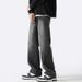 Nordmann American Style Men's Gradient Vintage Trend Loose Casual Straight Vibe Simple High Street Long Pants_mkmklike.com