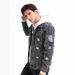 Men's Clothing Men's Trendy Distressed Denim Jacket Snowflake Washed Design Casual Wear For Formal & Casual_mkmklike.com