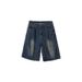 Men's Clothing Men's Retro Washed Denim Shorts Style Loose Straight Leg Mid-Length Versatile Summer Pants For Formal & Casual_mkmklike.com