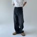 Men's Clothing Jeans Loose Straight Wide Leg Casual Pants Summer All Match Falling Trousers_mkmklike.com