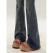 Retro Flared Jeans Women, Autumn 2025 New Style, High-waisted, Stretchy, Slim-fit, Raw Edge, Bootcut Pants For Petite_mkmklike.com
