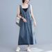 K New Shoulder Strap Dress For Women, Medium To Long, A-level Solid Color, V-neck, Artistic Retro Plus Size_mkmklike.com
