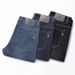 Autumn New Jeans Men's Slim-fit Straight Elastic Thick Soft And Comfortable Men's Trousers_mkmklike.com