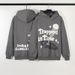 Women's Clothing high street hip hop Travis retro distressed trapped in time foam printed hoodie sweatshirt_mkmklike.com
