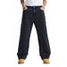 Streetwear Washed Denim Jeans - High Waist Button Fly Straight Leg Pants For Men & Women (Black) Fashion Trends_mkmklike.com