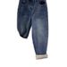 Dad Jeans For Women Winter New Large Plus Size High Waist Fleece Lined Thickened Slimming Petite Carrot Harem Pants_mkmklike.com