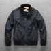 Cross-Border American Style Pilot Coat Spring Autumn Trendy Stand Collar Windproof Solid Color Versatile Men's Casual_mkmklike.com