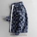 Men's Clothing Checkerboard Denim Jacket Trendy Loose Handsome Street Casual Workwear Tops_mkmklike.com