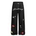 Fun Cartoon Embroidered Loose Jeans For Men Trendy Design Niche Hip-Hop Vintage Washed Straight Long Pants_mkmklike.com