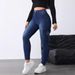 Slim-fit Jeans With A Flap, Women's Jean Style, Stretchy Casual Women's Wear, Work-ready And Figure-hugging_mkmklike.com