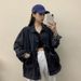 K Women's New Loose Cowboy Jacket; Versatile Student Original Vintage Long-sleeved Top_mkmklike.com