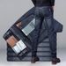 Men's Stretch Comfort Jeans – High Waist Business Casual Trousers, Relaxed Fit With 4-Way Flex, All-Season Office ( Hidden Expandable Waistband)_mkmklike.com
