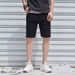 Men's Clothing Fashion Solid Color Denim Shorts Men's Casual Ripped Pants Washed Beach Pants Brushed Shorts Men_mkmklike.com