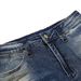 Men's Clothing Vintage Curved Slim Fit Jeans Distressed Unisex Splatter Paint Creases Whiskers Chubby Pants Men's Denim_mkmklike.com