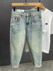 Men's Washed Straight-Leg Jeans - Japanese-Inspired Loose Fit, High Street Fashion For Summer_mkmklike.com