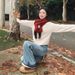 Women's Clothing High-Waisted Retro Blue Straight Leg Jeans Women's Fleece Lined Wide Leg Pants Winter New Style Light Colored_mkmklike.com
