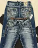 Y2K Jeans Gothic Embroidered Casual Laundry Jeans Mens Retro Street Clothing Hip Hop Loose Fashion High Waist Straight_mkmklike.com