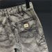 Men's Clothing Men's High-Waist Straight Leg Denim Shorts Trendy Brand American Retro Washed Gray Loose Fit Mid-Length Five-Point Pants_mkmklike.com