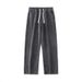 Men's Jeans Elastic Waist Straight Leg Loose Spring And Autumn New Korean Style Trendy Versatile Casual Pants_mkmklike.com