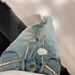 Women's Clothing Light Colored Jacquard Straight Jeans For Spring New High Waist Versatile Loose Wide Leg Pants_mkmklike.com