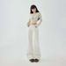 American Retro Low-waist Hot Girl Flared For Autumn Winter, Slightly Stretchy, Versatile, Slim-fit, And Flattering_mkmklike.com