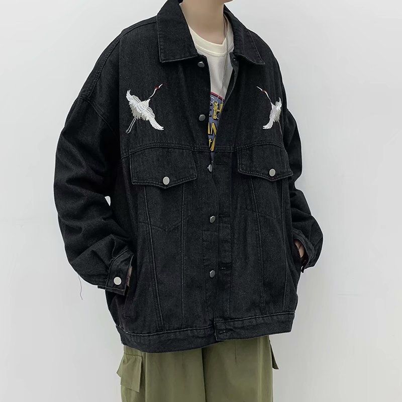 Loom 2024 Spring Autumn Trendy Brand European And American Denim Teenagers, New Super Popular Street Style Jacket For Men_mkmklike.com