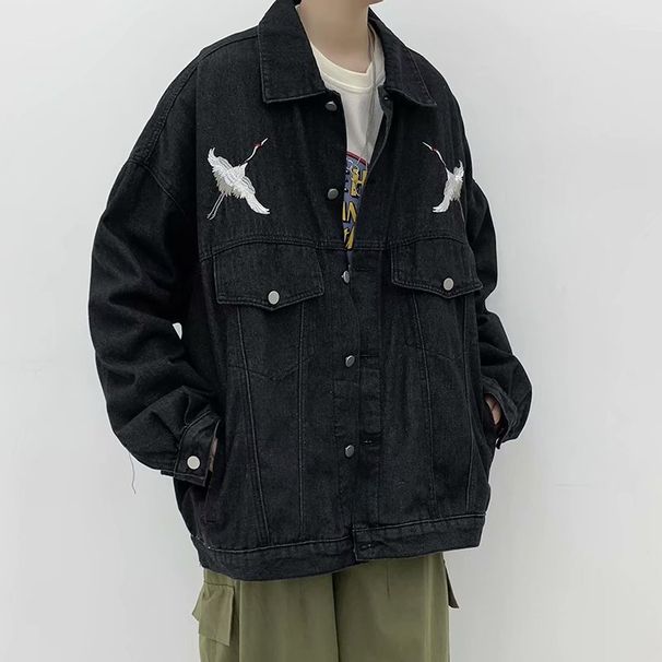 Loom 2024 Spring Autumn Trendy Brand European And American Denim Teenagers, New Super Popular Street Style Jacket For Men_mkmklike.com