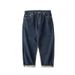 Men's Clothing Men's Wear | Classic Japanese Workwear 14OZ De Sized Selvedge Denim Deep Crotch Wide Leg Loose Fit Men's Jeans_mkmklike.com