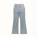 European And American Cross-border Women's Jeans Street Style High-waisted Elastic Denim Trousers Flared Denim Trousers_mkmklike.com
