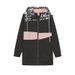 Women's Clothing women's sweatshirt zipper color matching print hooded long sleeved jacket_mkmklike.com