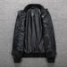 Cross-Border American Style Pilot Coat Spring Autumn Trendy Stand Collar Windproof Solid Color Versatile Men's Casual_mkmklike.com
