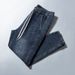 9907 Summer Thin New Big Pocket Splicing Embroidered Jeans Trendy Brand Elastic Waist Loose Straight Harlan Pants_mkmklike.com
