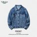 Men's Clothing Retro Style Blue Denim Jacket Men's Tops Spring And Autumn New Loose High End Coat Denim Jacket Men_mkmklike.com