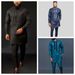 Man Sets Outfit Wedding Africa Beaded Long-sleeved Top Pants Kaftan Traditional Clothing Costoumes Ethnic Casual Men's_mkmklike.com