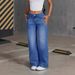 Women's Clothing Women's Washed Denim Trousers_mkmklike.com