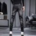 Men's Clothing Jeans Summer Thin Style Ripped Slim Fit Casual Summer Versatile Spring And Autumn Trousers_mkmklike.com