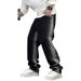 Men's Clothing Plus Size Loose Straight Leg Jeans Trendy Young Men's Casual Pants Personalized Washed Long Denim For Spring Autumn_mkmklike.com