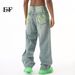 EF JEANS | 2024 New Product, Meichao Personalized Hand-painted Retro Straight Mopping Ins Jeans Tide_mkmklike.com